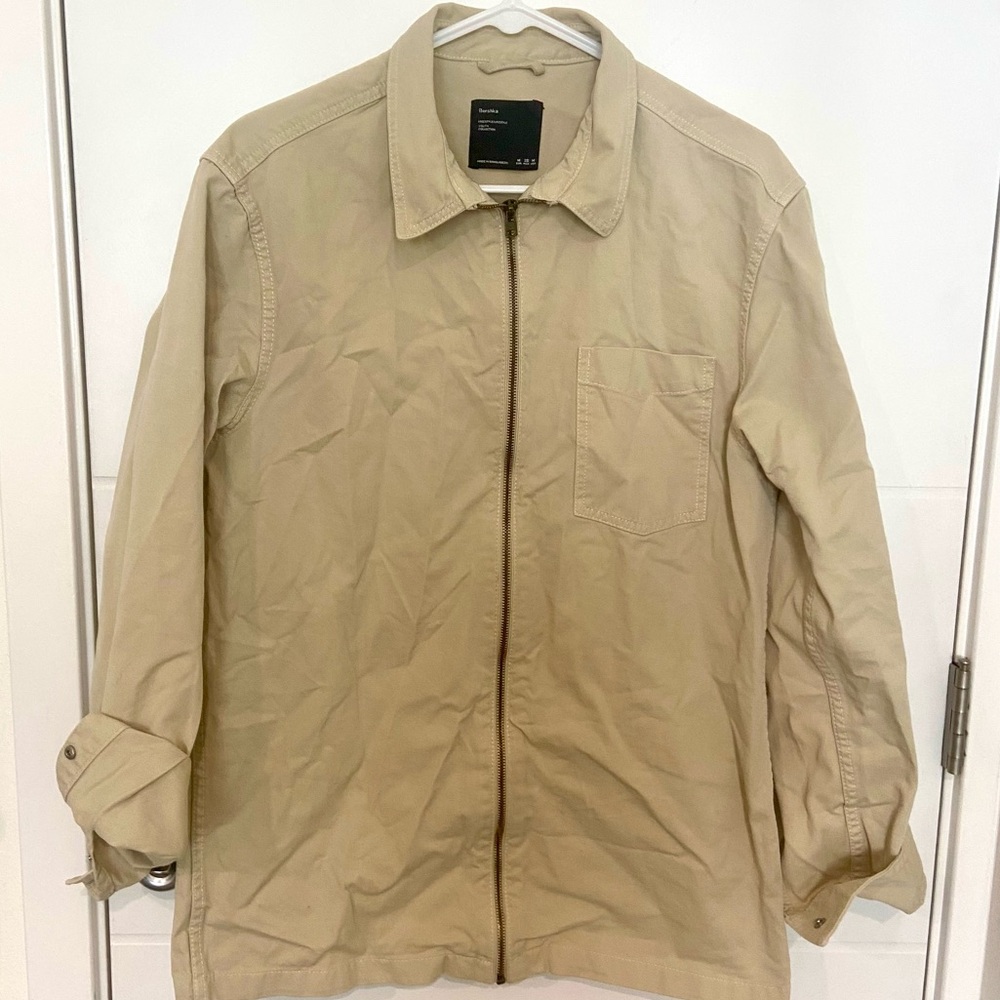 Bershka Mens’ Tan Utility Jacket